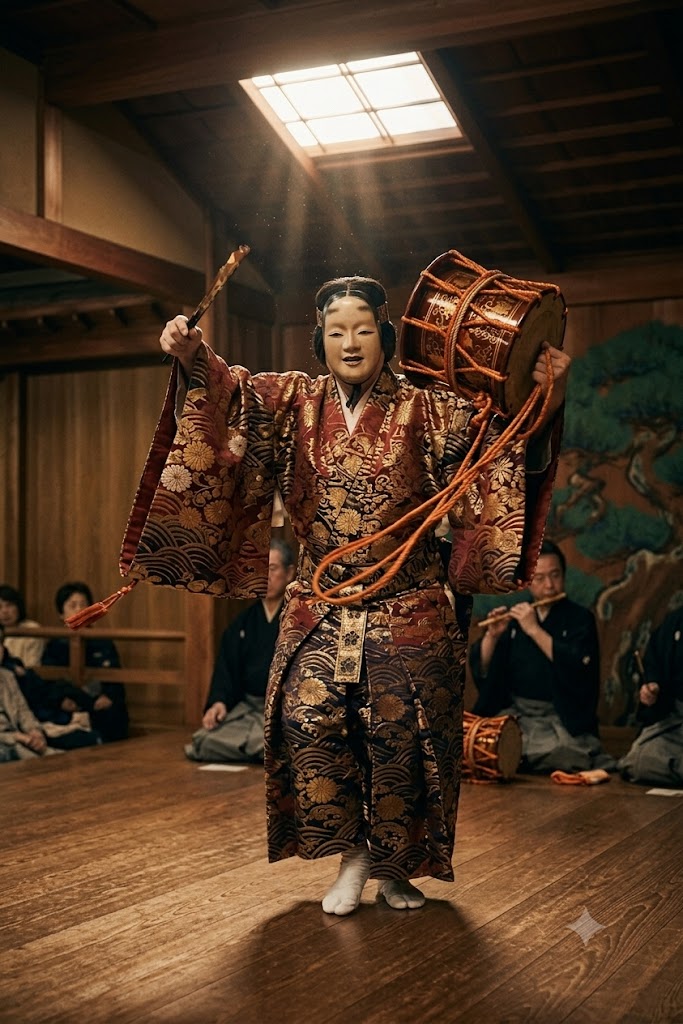 奉納・演奏・文化交流の様子